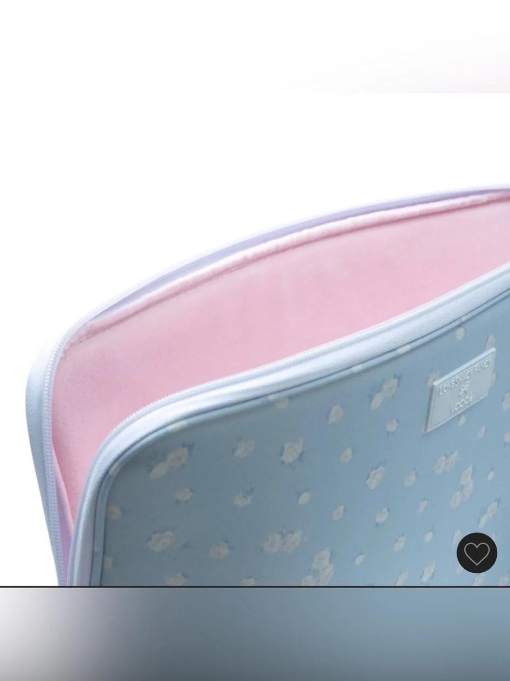 LoveShackFancy x Target Everblooming Rosettes Laptop case + Tech organizer set